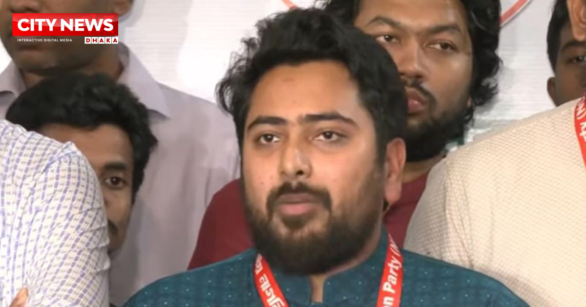 জামায়াতের সঙ্গে জোটের প্রশ্নে সিদ্ধান্ত জানালেন নাহিদ