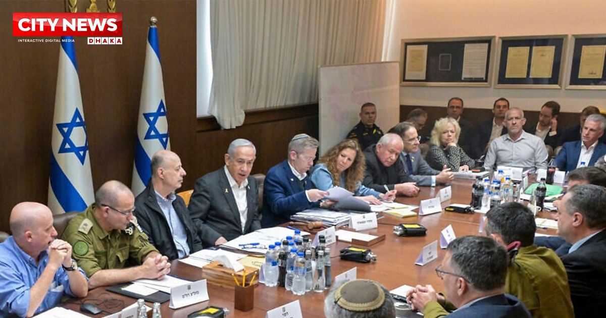 গাজা দখলের পরিকল্পনায় অনুমোদন দিলো ইসরায়েলি মন্ত্রিসভা