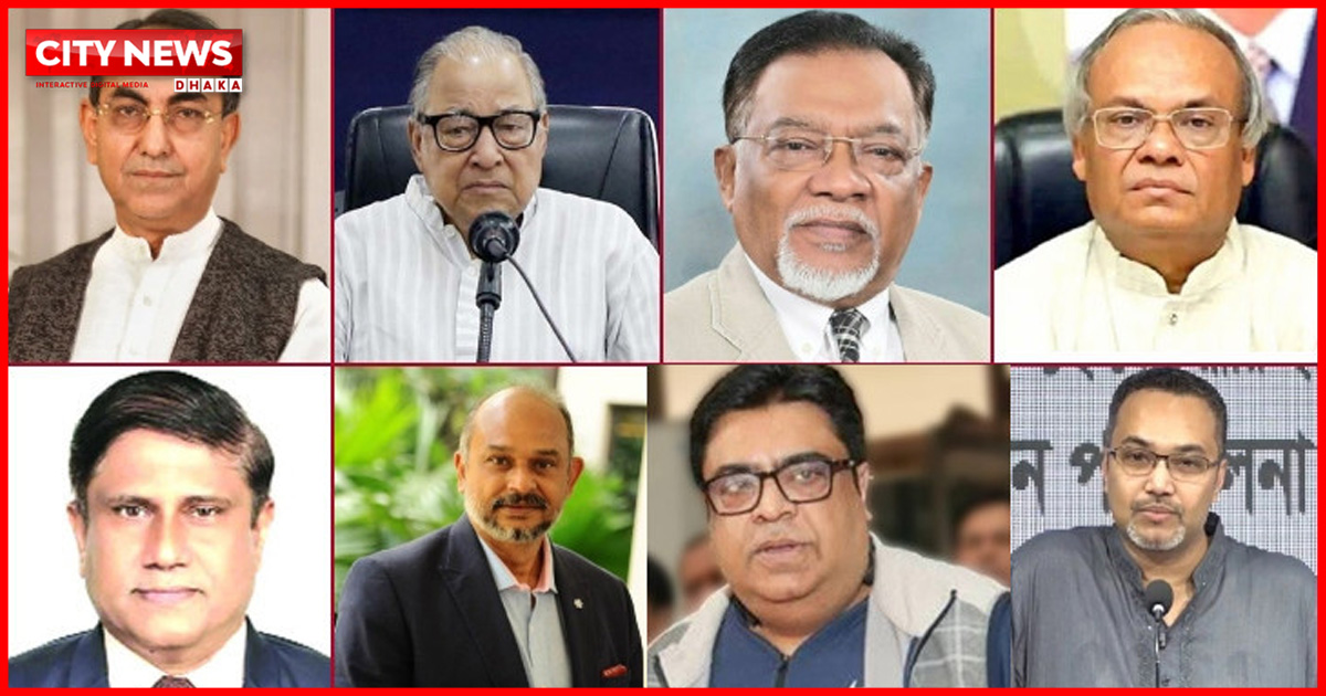 ৮ উপদেষ্টার দপ্তর বণ্টন, কে পেলেন কোন দায়িত্ব