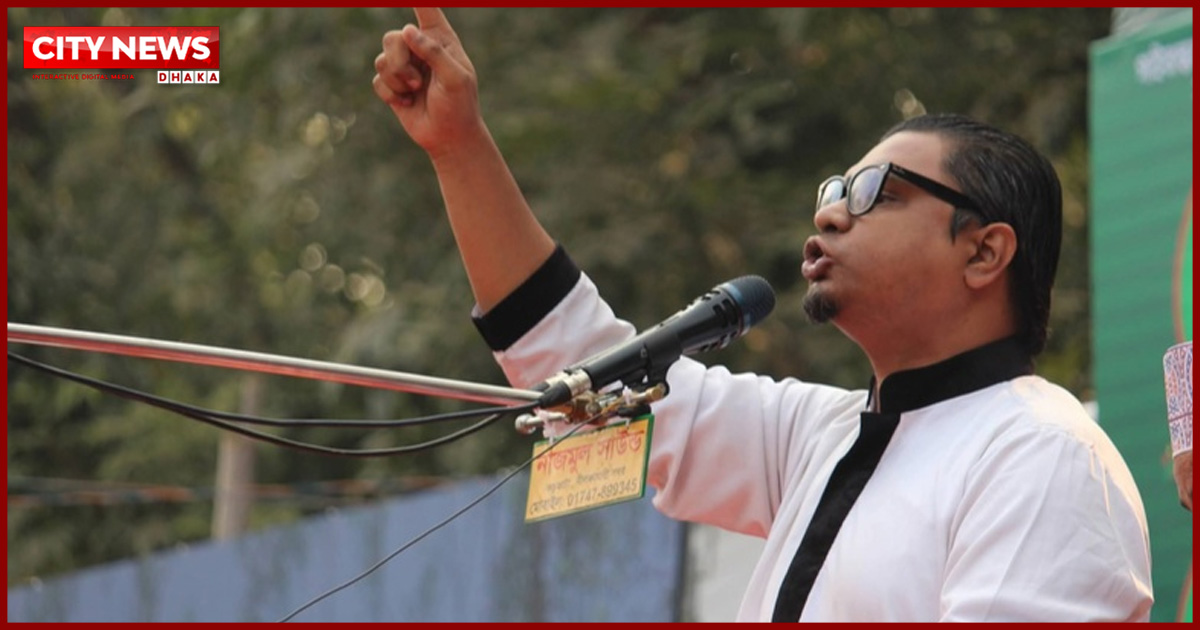 গাই গরু বাঁধার দড়ি দিয়ে এবার চাঁদাবাজদের বাঁধতে হবে: রাশেদ প্রধান