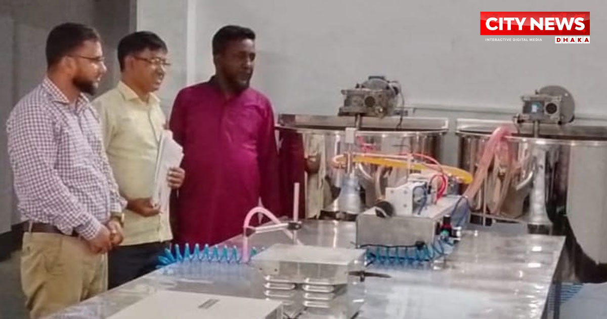 সুন্দরগঞ্জে এলিকো এগ্রোভেট কারখানা পরিদর্শন