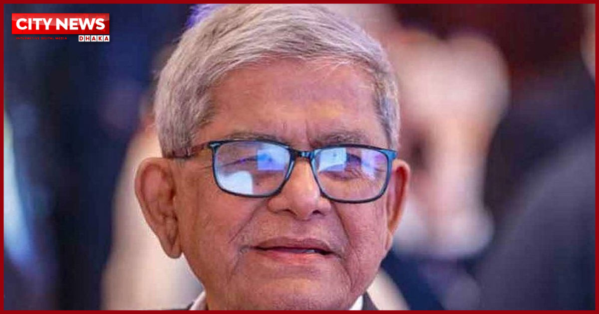 ঠাকুরগাঁও-১ আসনে মির্জা ফখরুলের বিজয়