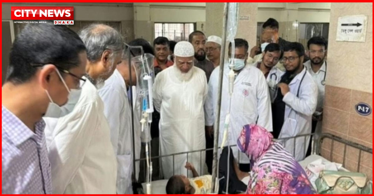 হামের চিকিৎসায় শিশু হাসপাতালের বরাদ্দ যথেষ্ট না: জামায়াত আমির