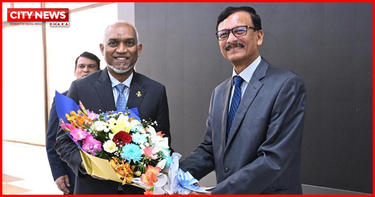 মন্ত্রিসভার শপথ অনুষ্ঠানে যোগ দিতে ঢাকায় মালদ্বীপের প্রেসিডেন্ট