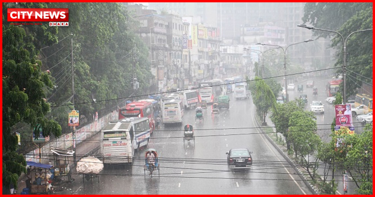 বৃষ্টির দেখা পেল রাজধানীবাসী