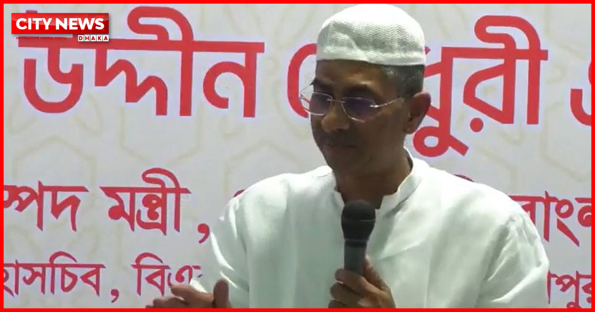 ভালো কাজের প্রশংসার সঙ্গে সরকারের ভুল-ত্রুটি ধরিয়ে দেয়া বিরোধী দলের কাজ: পানিসম্পদমন্ত্রী