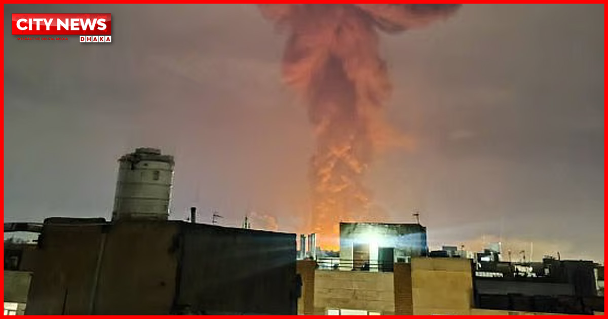 তেহরানের মেহরাবাদ আন্তর্জাতিক বিমানবন্দরের কাছে বড় বিস্ফোরণ