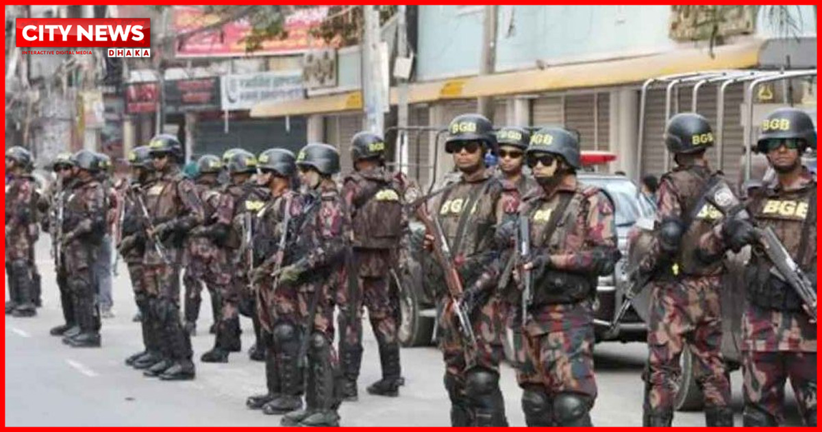 নববর্ষ উপলক্ষে ঢাকায় নিরাপত্তা জোরদার, ২০ প্লাটুন বিজিবি মোতায়েন