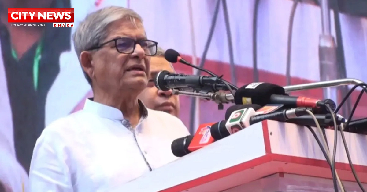 চাপিয়ে দেওয়া কিছুই এই দেশের মানুষ গ্রহণ করে না—পিআর নিয়ে মির্জা ফখরুল