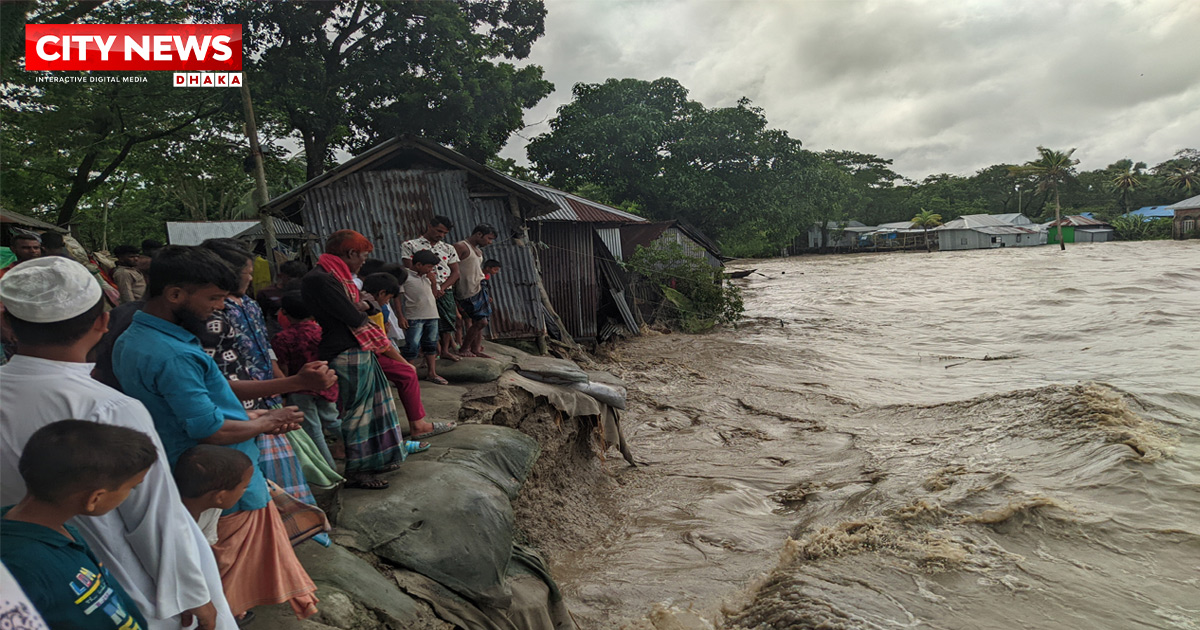 দক্ষিণাঞ্চলে ১১ নদীর পানি বিপৎসীমার ওপরে, নিম্নাঞ্চল প্লাবিত