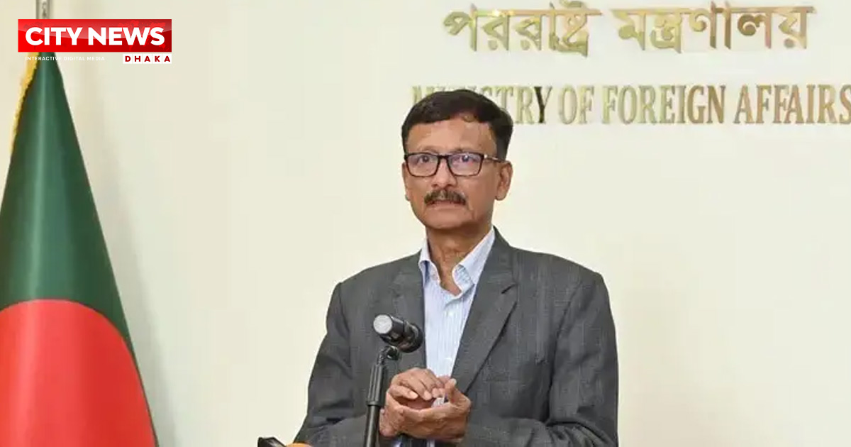 এ বিষয়ে আমি কোনো কথা বলবো না: পররাষ্ট্র উপদেষ্টা