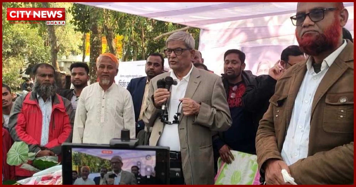 সমর্থকদের বিপদে ফেলে পালিয়েছে শেখ হাসিনা: মির্জা ফখরুল