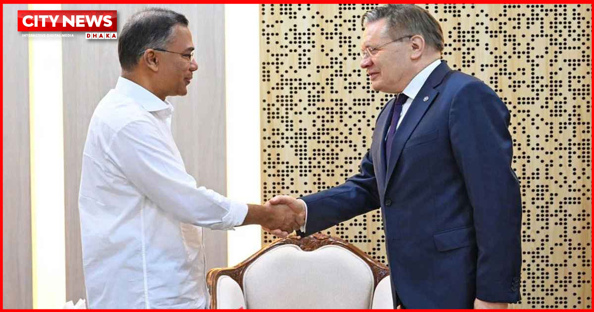 প্রধানমন্ত্রীর সঙ্গে রোসাটম মহাপরিচালকের সৌজন্য সাক্ষাৎ