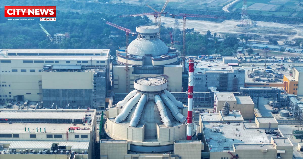 প্রথম ইউনিটের রিয়্যাক্টর কন্টেইনমেন্টের পরীক্ষা সম্পন্ন