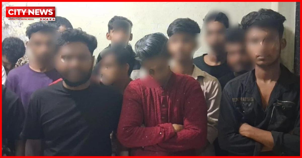 কুমিল্লায় একরাতে ৬২৪ কিশোর গ্যাং সদস্য আটক