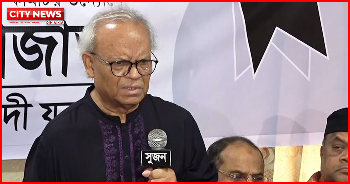 মোজাফফর হোসেনের আশ্রয়দাতা কারা, তা খতিয়ে দেখার দাবি রিজভীর