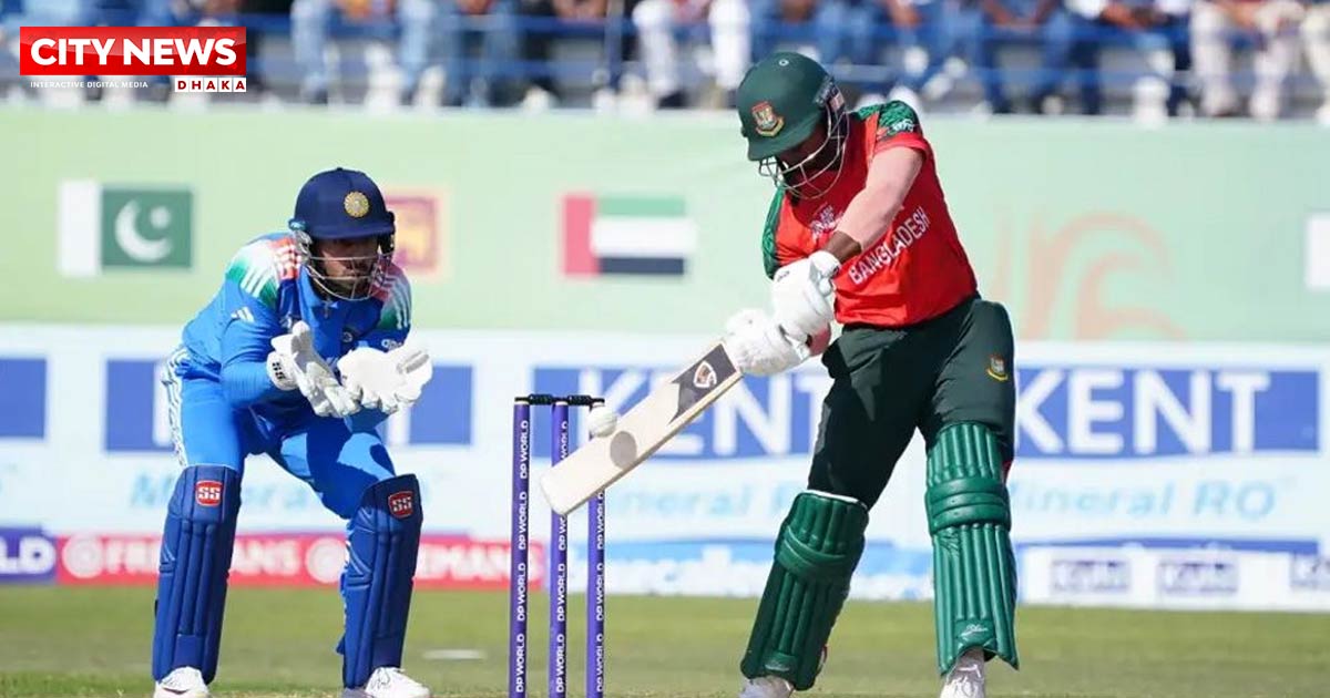 নাটকীয় সুপার ওভারে ভারতকে হারিয়ে ফাইনালে বাংলাদেশ