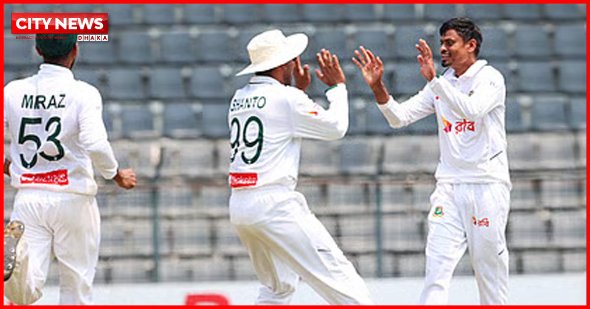 শেষ দিন বাংলাদেশের প্রয়োজন ৩ উইকেট, পাকিস্তানের ১২১ রান