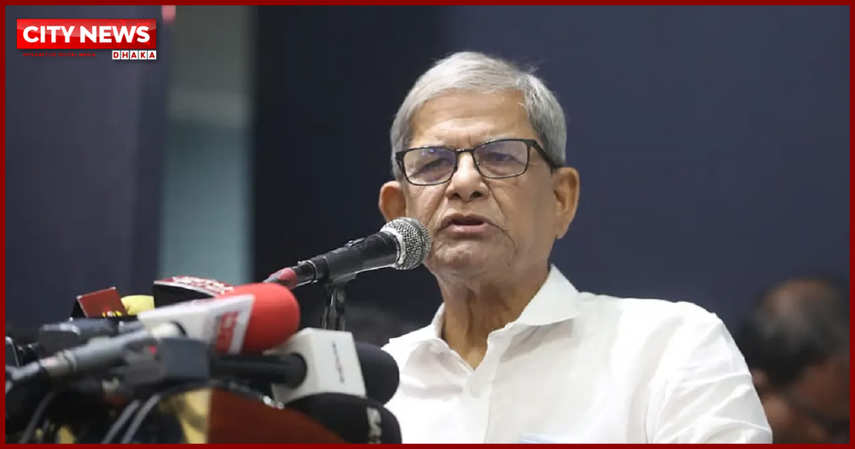 মব সন্ত্রাস পুরো জাতিকে বিভক্ত করেছে, দায় সরকারের: মির্জা ফখরুল
