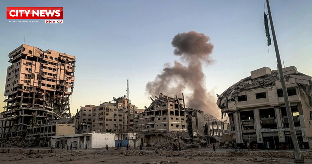 যুদ্ধবিরতি চুক্তির মধ্যেই গাজায় বিমান হামলা ইসরাইলের