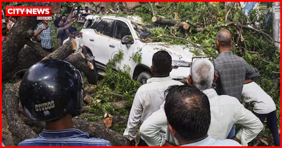 ঝড় ও ভারি বৃষ্টিতে লণ্ডভণ্ড উত্তরপ্রদেশ, নিহত ৫৬