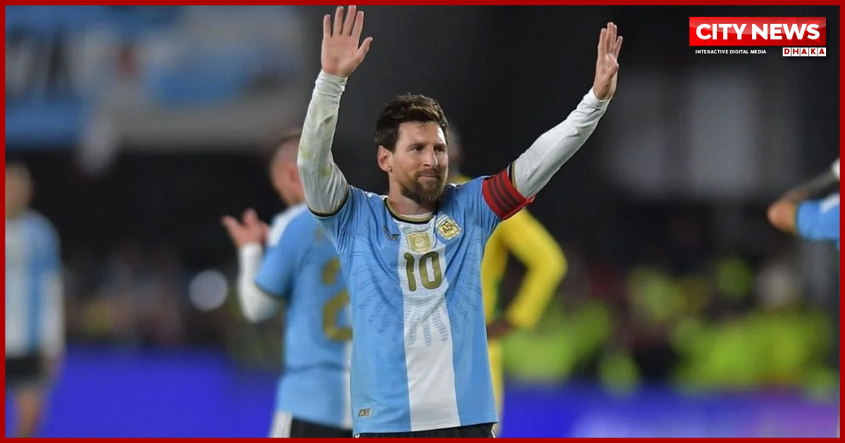 বিদায়ী ম্যাচেও ক্লান্ত জাহাজী মেসিই পার করলেন আর্জেন্টিনাকে