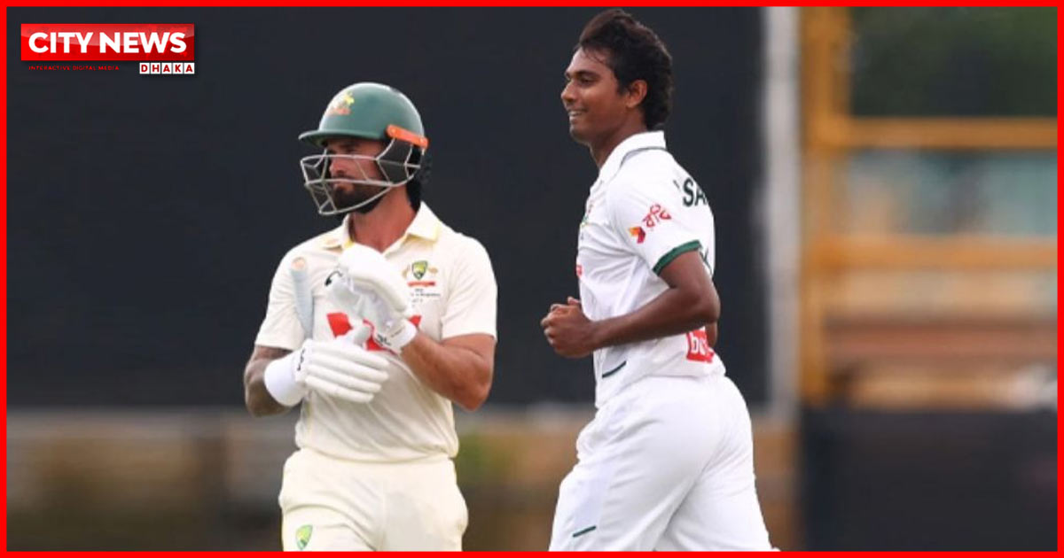 হাসানের ক্যারিয়ার সেরা ৬ উইকেট, ১৯৮ রানে অলআউট অস্ট্রেলিয়া