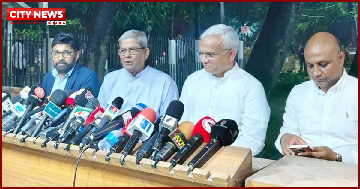 স্থানীয় নির্বাচনে শরিকদের সঙ্গে আলোচনা করেই সিদ্ধান্ত: মির্জা ফখরুল