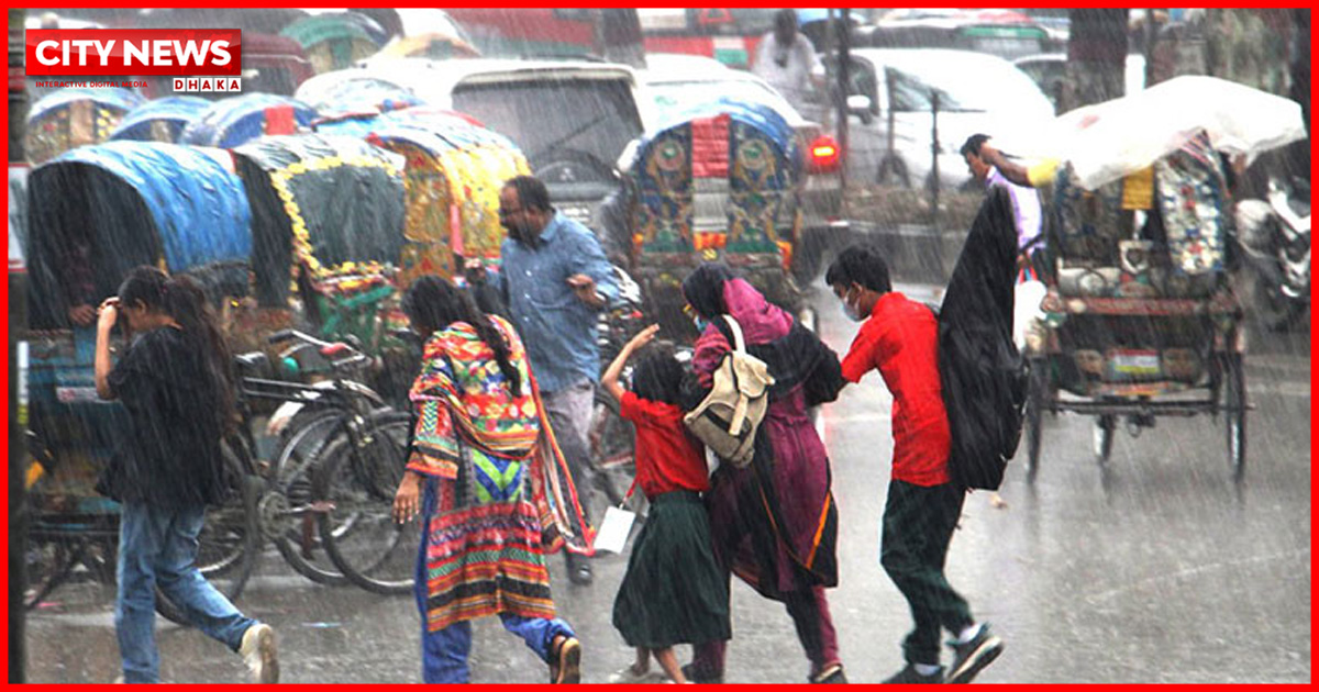 ভোর থেকেই রাজধানীতে ঝুম বৃষ্টি