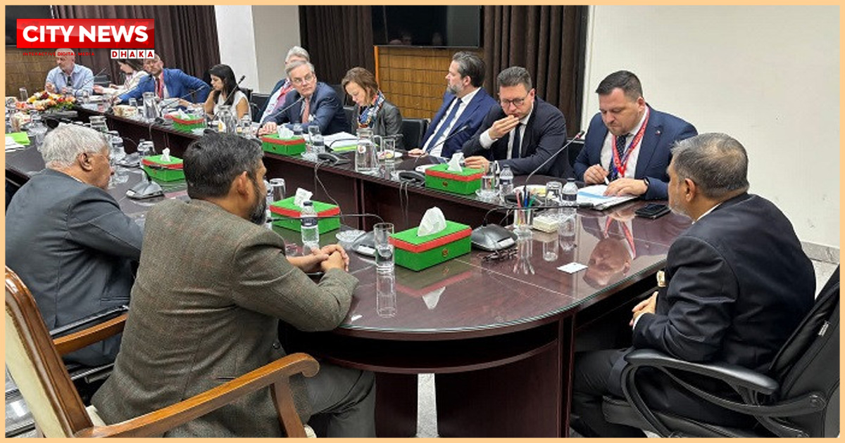 প্রধান নির্বাচন কমিশনারের সঙ্গে ইইউ পার্লামেন্ট প্রতিনিধিদলের বৈঠক