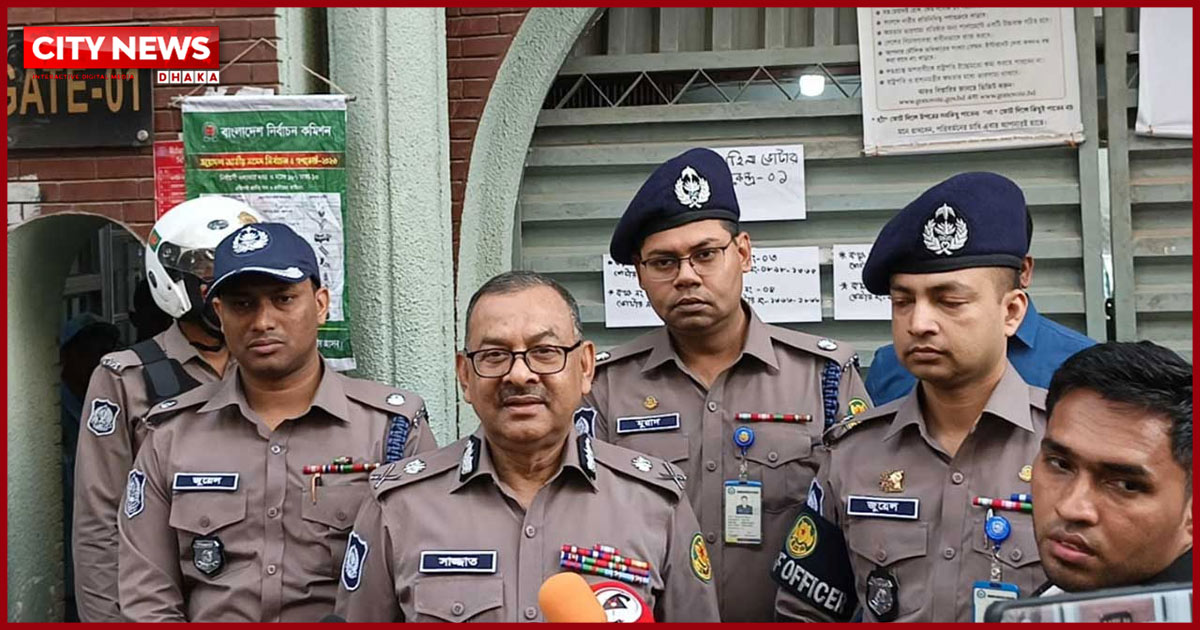 ৬ মাস ধরেই গুজব চলছে, নির্বাচনে কোনো শঙ্কা নেই : ডিএমপি কমিশনার