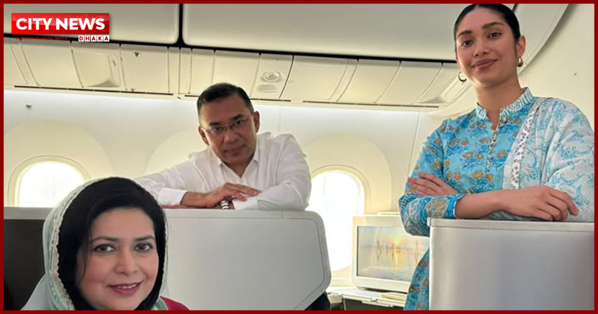 সিলেটে অবতরণ করেছে তারেক রহমানকে বহনকারী বিমান