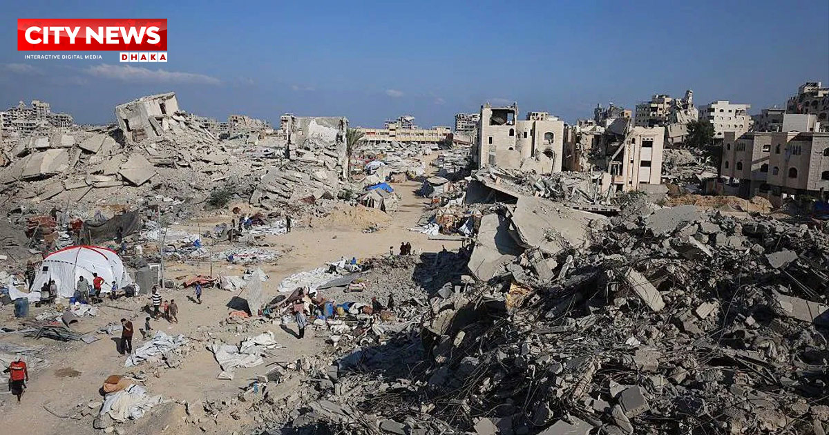 গাজা সিটির মধ্যভাগে ইসরায়েলি বাহিনী, ট্যাংক নিয়ে তাণ্ডব আবাসিক এলাকায়