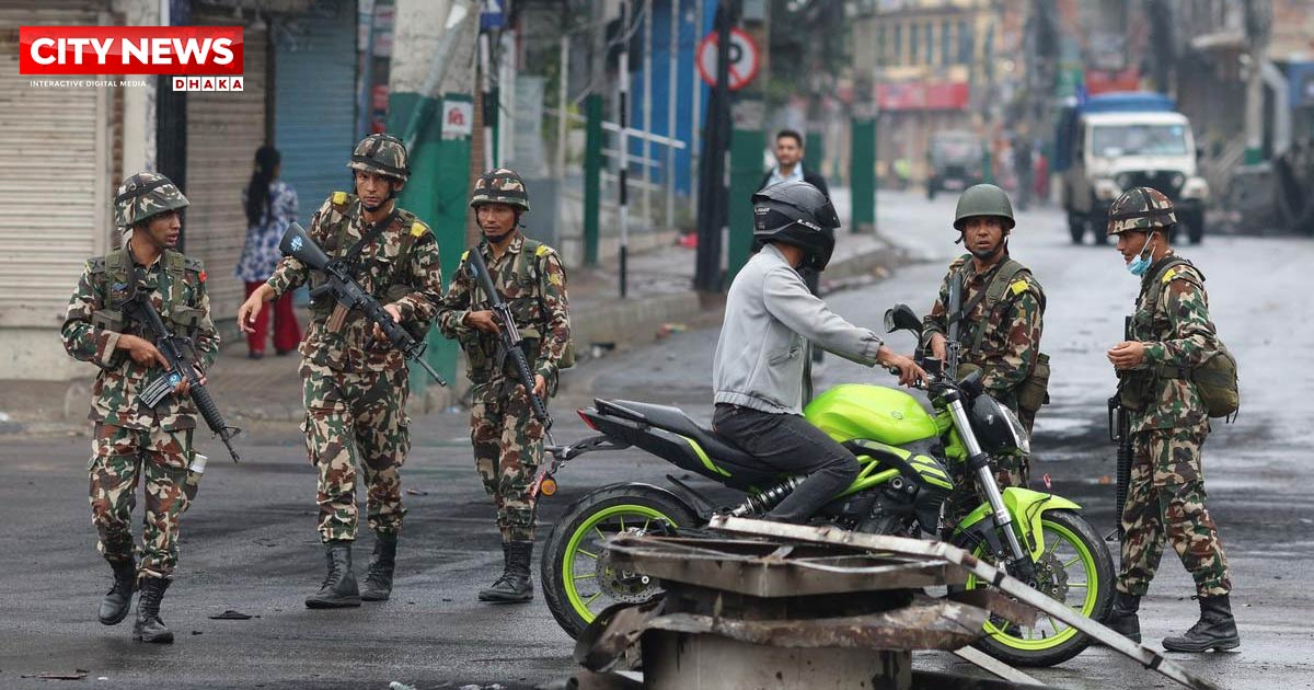 Army patrols Kathmandu streets to restore order