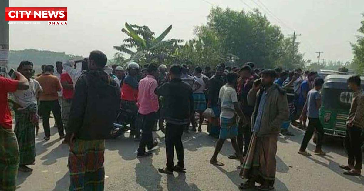 নেত্রকোণা-ময়মনসিংহ মহাসড়কে প্রাণ গেল ২ যাত্রীর