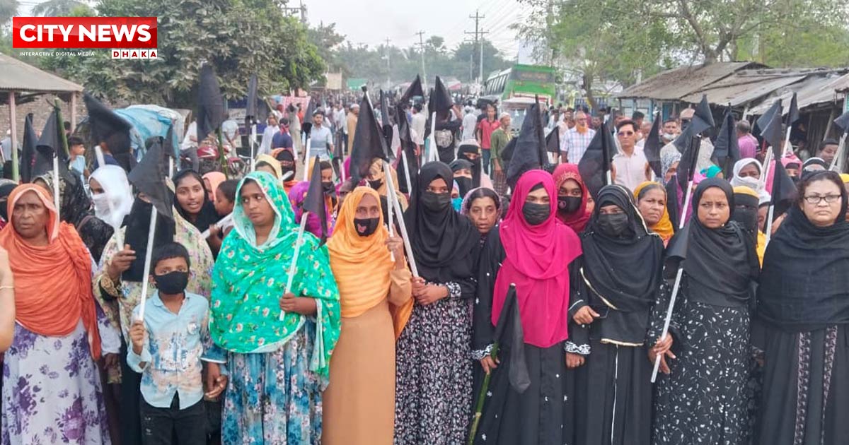 সাতক্ষীরা-৩ আসনে ডা. শহিদুলকে মনোনয়ন না দেওয়ায় কালো পতাকা মিছিল