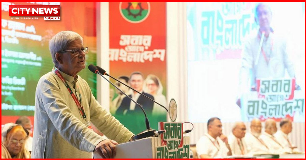 দেশকে ধ্বংসস্তূপ থেকে টেনে তোলাই বিএনপির নতুন চ্যালেঞ্জ: মির্জা ফখরুল