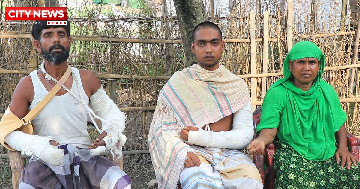 আটঘরিয়ায় জমি নিয়ে বিরোধে সংঘর্ষ-ভাঙচুর; অনুপস্থিত ব্যক্তির নামে মামলার অভিযোগ