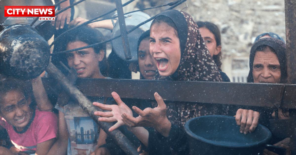 গাজায় দুর্ভিক্ষের ঝুঁকিতে সাড়ে ৬ লাখ শিশু