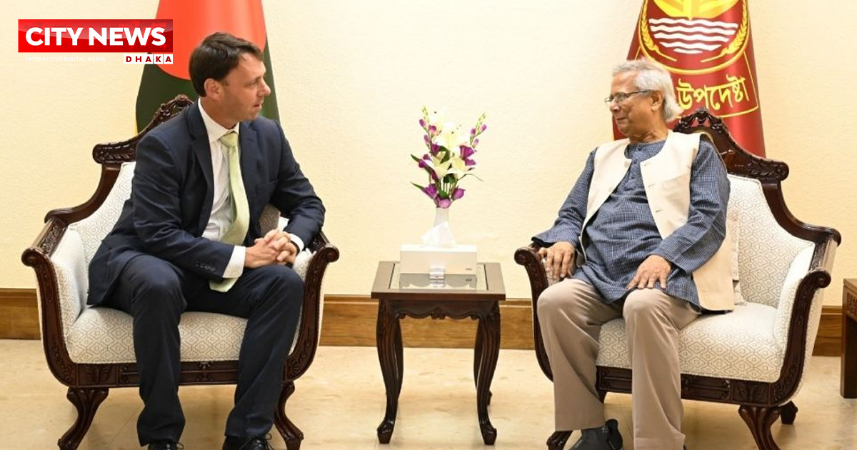 যুক্তরাষ্ট্রের সঙ্গে বাণিজ্য আরও গভীর করতে চান প্রধান উপদেষ্টা