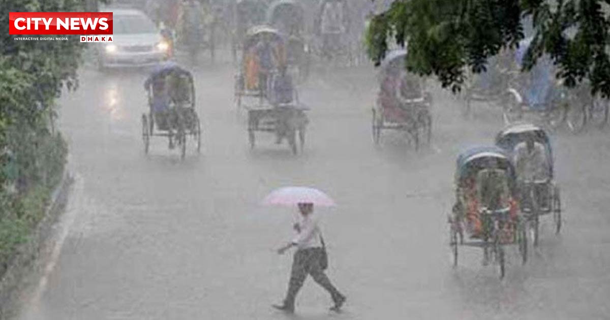 টানা পাঁচ দিন বৃষ্টির পূর্বাভাস