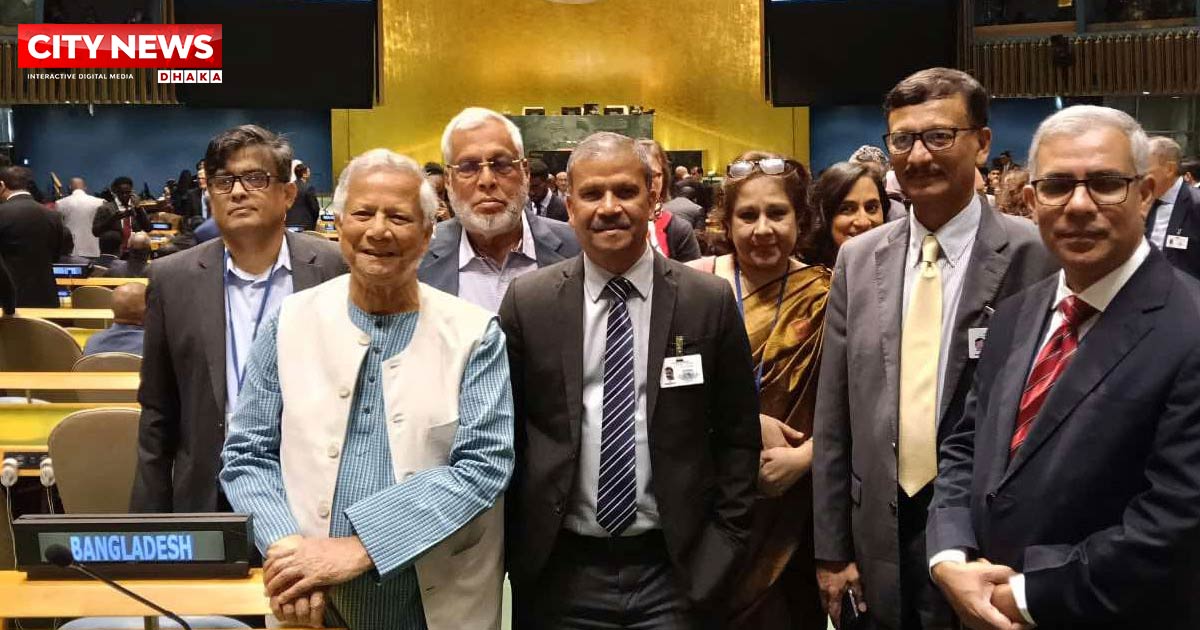 জাতিসংঘ সাধারণ পরিষদের উদ্বোধনী অধিবেশনে যোগ দিয়েছেন প্রধান উপদেষ্টা