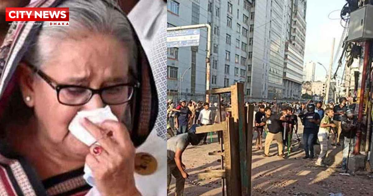 ছাত্র-জনতার ওপর হেলিকপ্টার দিয়ে বোম্বিং করতে চেয়েছিলেন শেখ হাসিনা