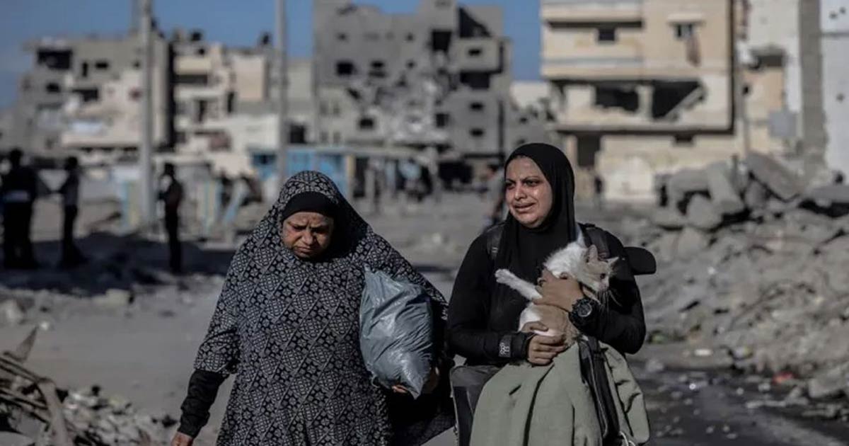 ইসরাইলি আগ্রাসনে একদিনে প্রাণ গেল ৭৩ ফিলিস্তিনির