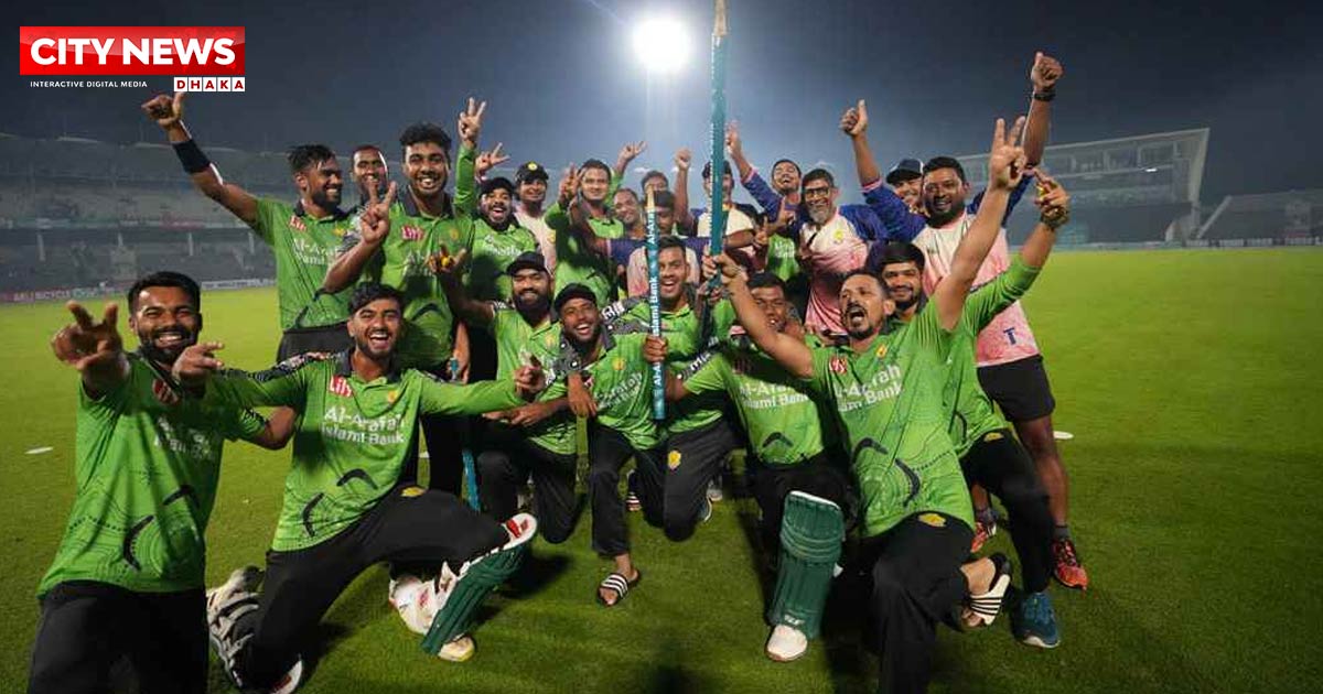 খুলনাকে কাঁদিয়ে এনসিএলে ব্যাক টু ব্যাক চ্যাম্পিয়ন রংপুর