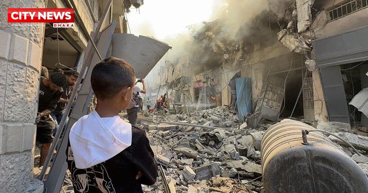 গাজায় ইসরাইলি হামলায় প্রাণ গেল আরও ৭৫ ফিলিস্তিনির