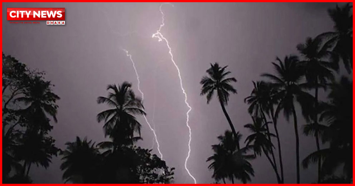 সন্ধ্যার মধ্যে ৭ জেলায় বজ্রবৃষ্টির আভাস