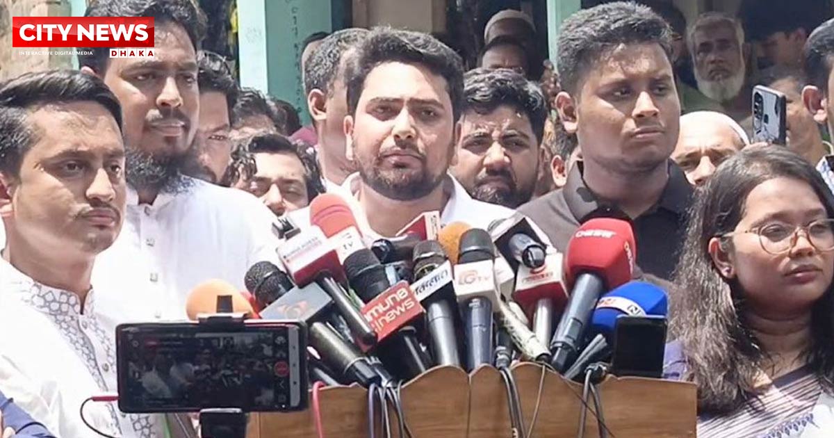 জুলাই ঘোষণাপত্র ও সনদ নিয়ে টালবাহানা করলে রাজপথে নামার হুঁশিয়ারি নাহিদের