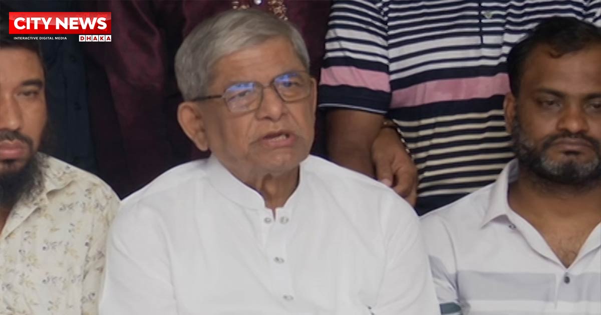 মাইলস্টোন দুর্ঘটনায় স্বজনহারা পরিবারের পাশে থাকবে বিএনপি: মির্জা ফখরুল