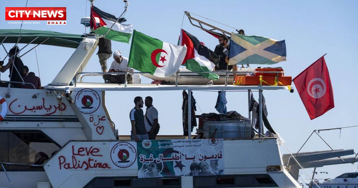 ফ্লোটিলার সর্বশেষ জাহাজটিও আটক করল ইসরাইল